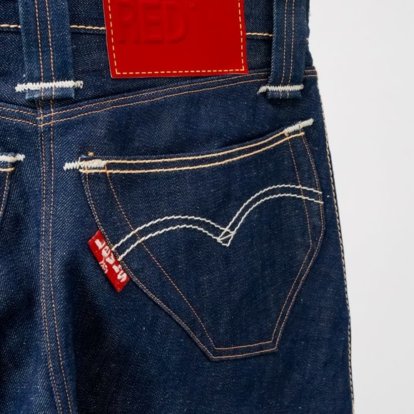 Levi's Red Collection 2007 Raw Denim Bowleg Jeans - Picture 7 of 11